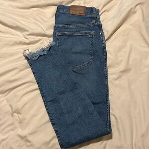 Madewell high rise skinny jeans